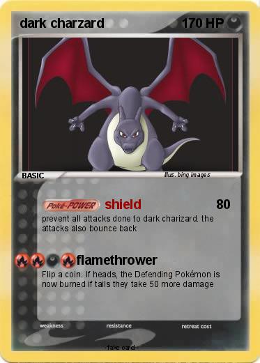 Pokemon dark charzard