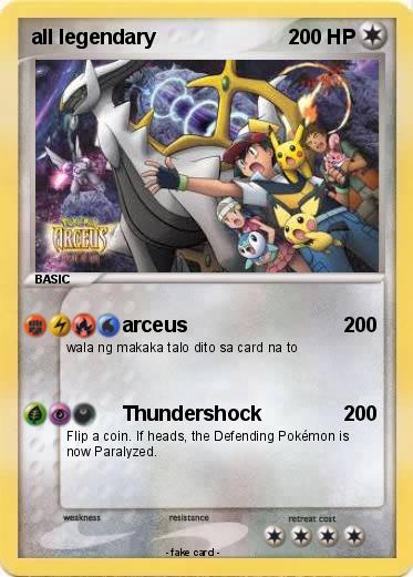 Pokemon all legendary