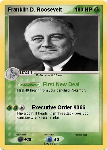 Pokemon Franklin D. Roosevelt