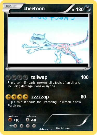 Pokemon cheetoon
