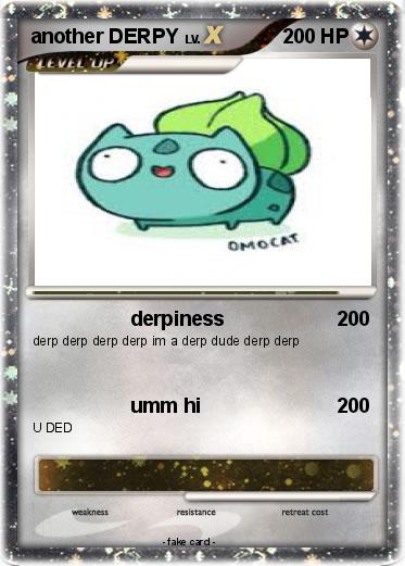 Pokemon another DERPY