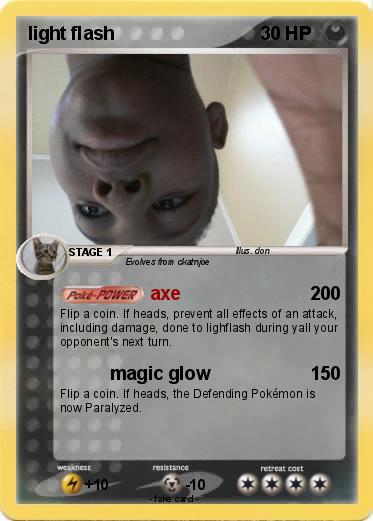 Pokemon light flash