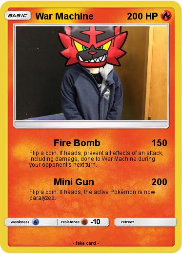 Pokemon War Machine