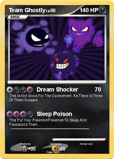 Pokemon Team Ghostly