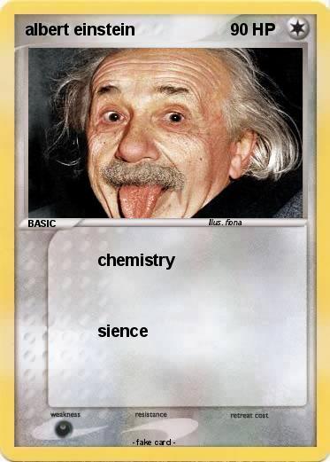 Pokemon albert einstein