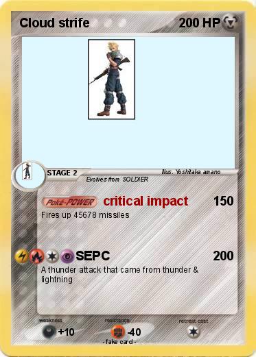 Pokemon Cloud strife
