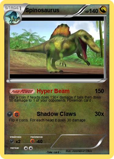 Pokemon Spinosaurus