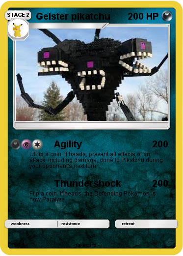 Pokemon Geister pikatchu