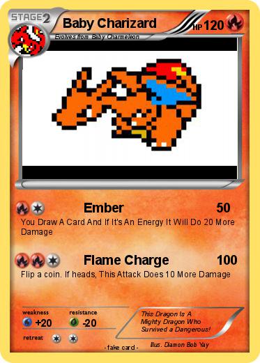 Pokemon Baby Charizard