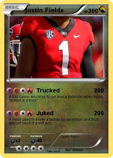Pokemon Justin Fields