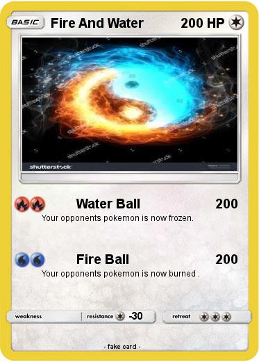 Pokemon Fire And Water