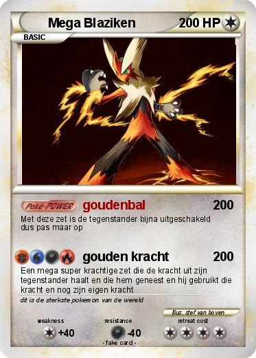Pokemon Mega Blaziken