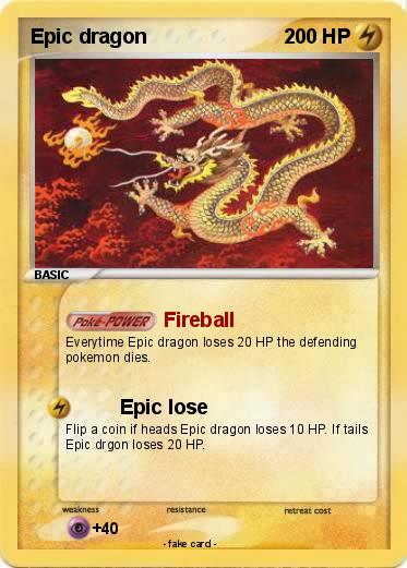 Pokemon Epic dragon