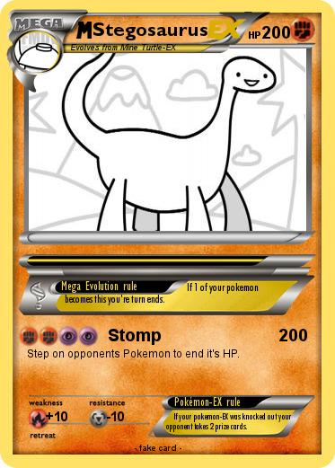Pokemon Stegosaurus