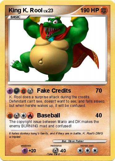 Pokemon King K. Rool