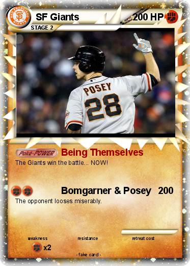 Pokemon SF Giants