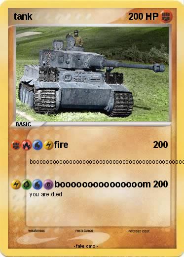 Pokemon tank