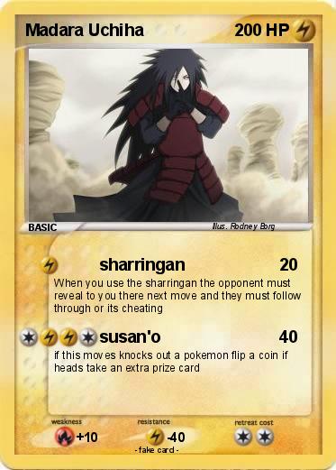 Pokemon Madara Uchiha