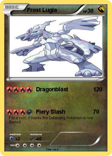 Pokemon Frost Lugia