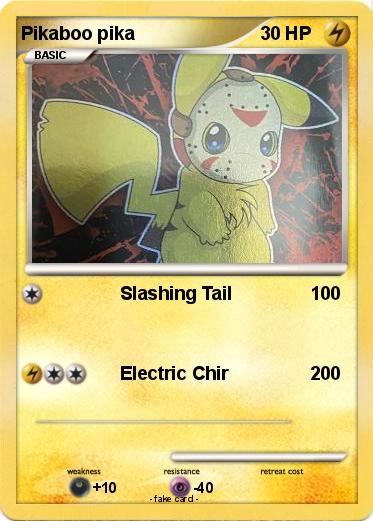 Pokemon Pikaboo pika