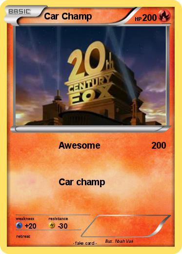 Pokemon Car Champ