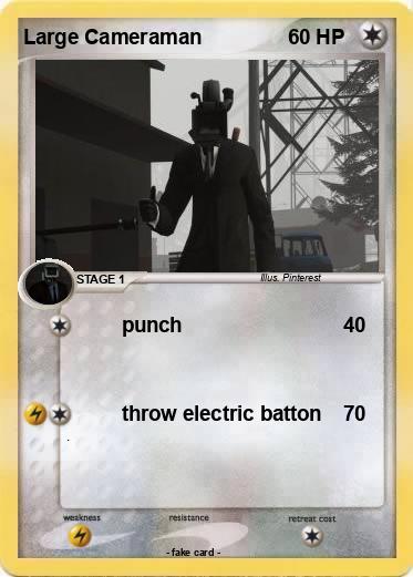 Pokemon Large Cameraman