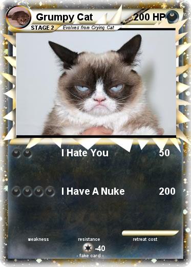 Pokemon Grumpy Cat