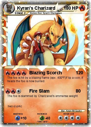 Pokemon Kyran's Charizard