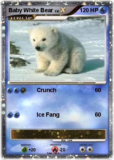Pokemon Baby White Bear
