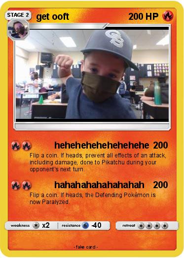 Pokemon get ooft