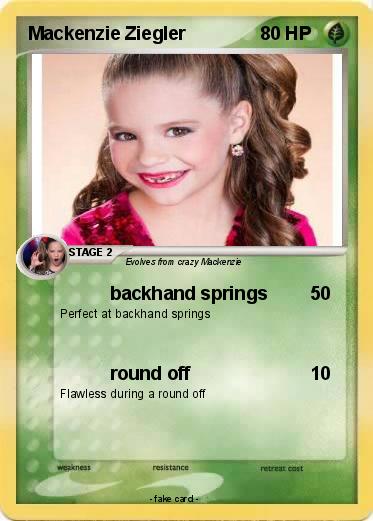 Pokemon Mackenzie Ziegler