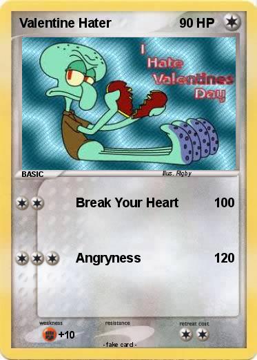 Pokemon Valentine Hater