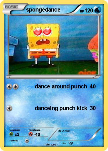 Pokemon spongedance