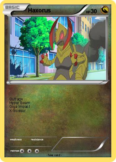 Pokemon Haxorus