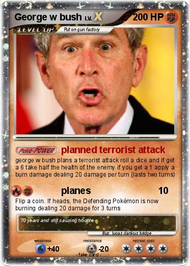 Pokemon George w bush