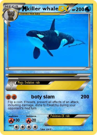 Pokemon killer whale