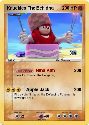 Pokemon Knuckles The Echidna