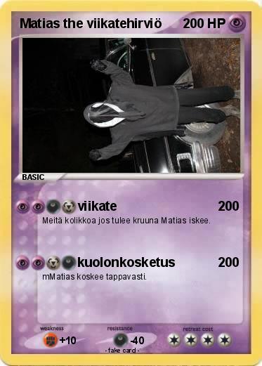 Pokemon Matias the viikatehirviö