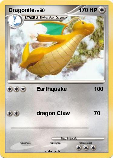 Pokemon Dragonite