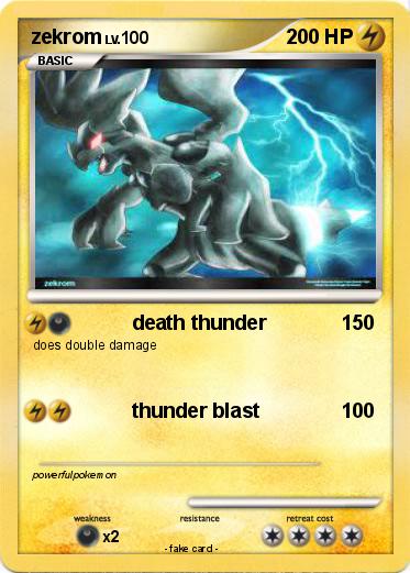 Pokemon zekrom