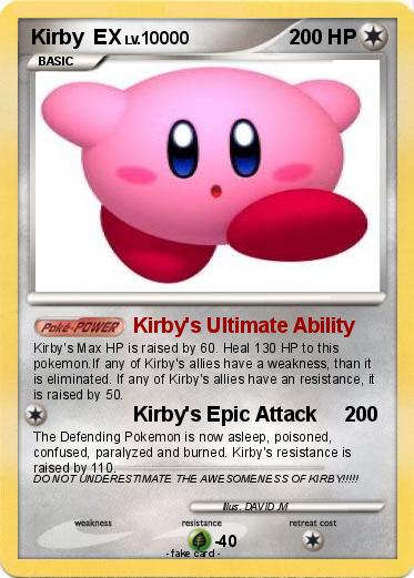 Pokemon Kirby  EX