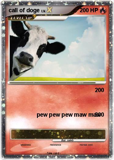 Pokemon call of doge