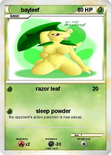 Pokemon bayleef