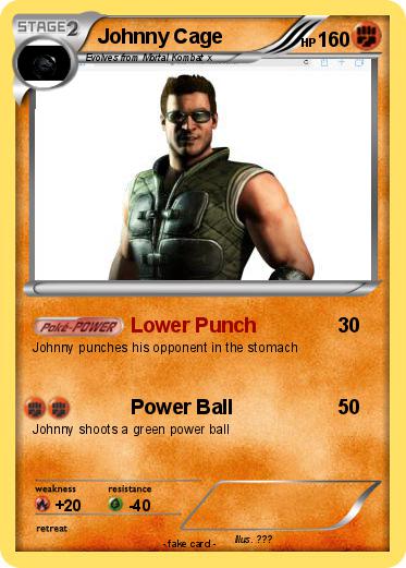 Pokemon Johnny Cage