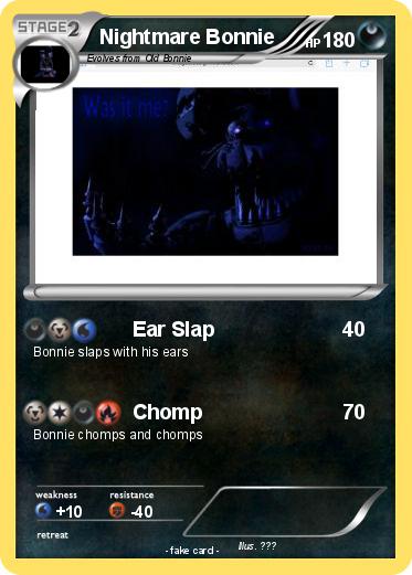 Pokemon Nightmare Bonnie