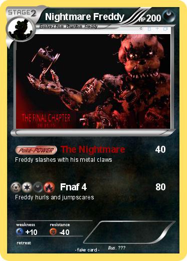 Pokemon Nightmare Freddy