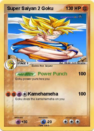 Pokemon Super Saiyan 2 Goku