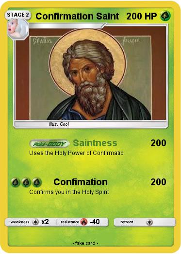 Pokemon Confirmation Saint