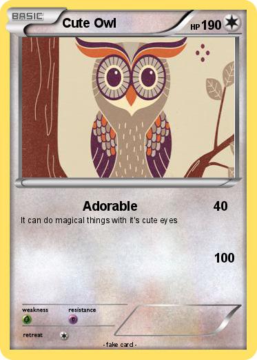 Pokemon Cute Owl