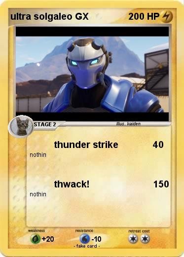 Pokemon ultra solgaleo GX